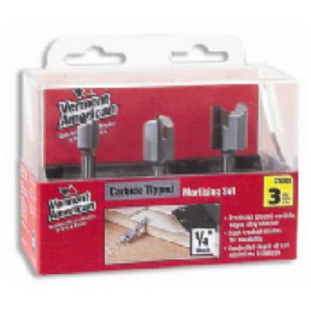 - Vermont American 23008 Hinge Mortising Router Bits, Carbide-Tipped, 3-Pc. Set