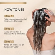 MOEHAIR Color Alive Shampoo ( 12 Fl Oz ) | Color Protecting Shampoo For Color Treated Hair With Protein Blend. Restores Moisture & Vibrancy To Damaged Hair. Sulfate And Paraben Free Color Last Shampoo