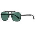 thumbnail image 1 of Polarized Sunglasses Lightweight Fashion Big Metal Frame Sun Protection, 1 of 5