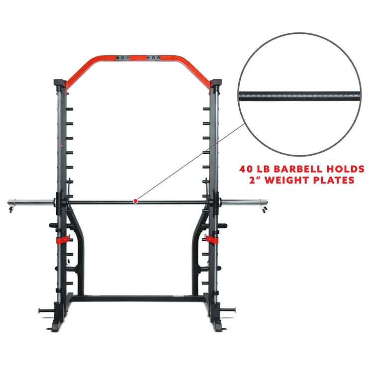 Premium Smith Machine with Plate Storage