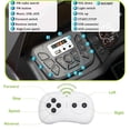 thumbnail image 4 of Licensed Toyota Tacoma Truck Ride on Car, 12volts 3mph Battery Electric Toy Car Jeep for Kids 3-6 Years, Green, 4 of 13