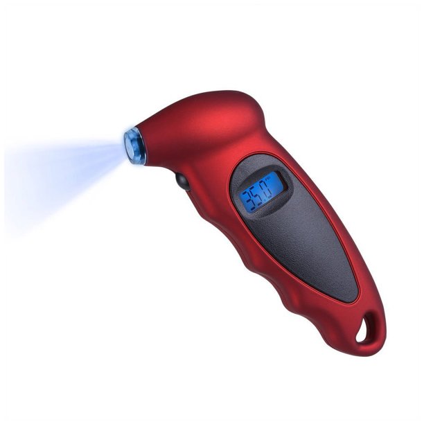Indicador de presión de neumáticos Scienceny Digital 0-150PSI Retroiluminación Rojo