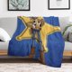 thumbnail image 5 of Manta de dibujos animados de Woody, suave y acogedora manta de franela de felpa para todas las estaciones para niños y niñas, manta de vellón cálida y liviana para sofá cama o viaje de 80 "x 60", 5 of 7