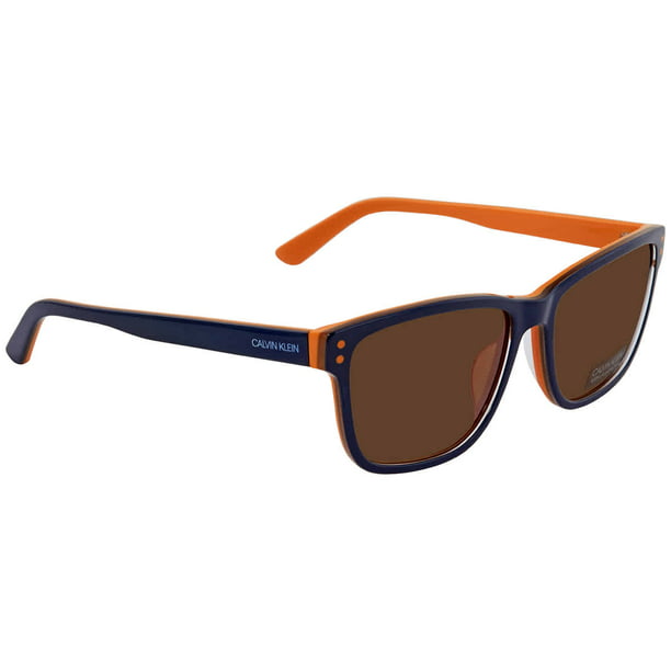 Klein Blue Square Sunglasses CK18508S 414 57 - Walmart.com