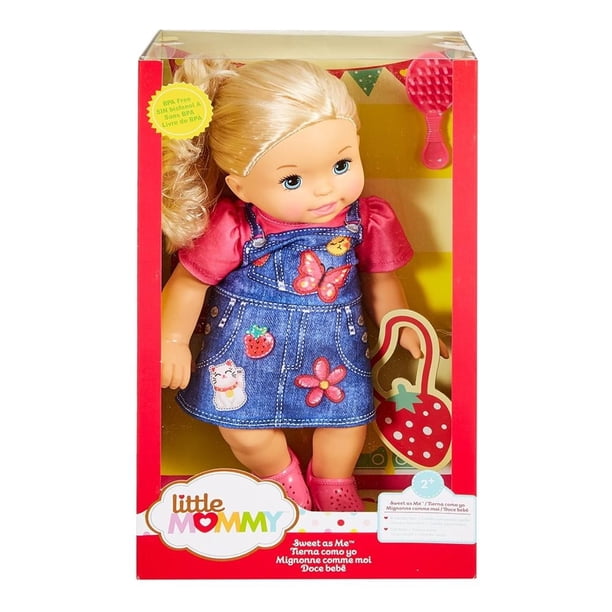 Muñeca Little Mommy Mattel Vestido de Mezclilla