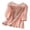 a-Pink37685, variant on VNKIDY Women's Floral Embroidery Pattern Half Sleeve T Shirts Lightweight Loose Fit Crewneck Button Front Blouse For Casual Daily Wear Stylish Tops