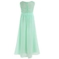 thumbnail image 3 of Alvivi Flower Girls Dress Wedding Bridesmaid Party Chiffon Lace Gown 4-16, 3 of 7