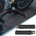 thumbnail image 3 of Unique Bargains Black Knurled Narrow Band Male Mount Motorcycle Foot Pegs for Harley-Davidson, 3 of 3