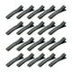 thumbnail image 3 of Pinzas para el cabello Fernando 20 Piezas Negras Dentadas 6 CM, 3 of 8