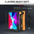 thumbnail image 4 of Detachable Shoulder Strap Case For Ipad Pro 12.9 Inch With Hand Strap, Pen Holder, Adjustable Stand, Camera Protection, Durable, 4 of 5