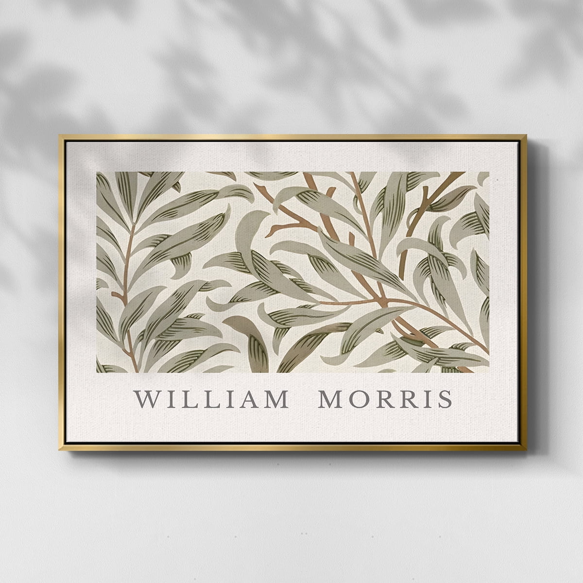 Vintage Botanical Print-LXIII By Wexford Home Framed in Gold Wood Gallery Wrapped Canvas 25 in. x 37 in.