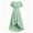 Green, variant on Dxzfnsa Women Casual Summer Floral Maxi Sundress V Neck Bow Tie Flowy Boho Beach Long Dress 2026 S-2XL
