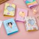 thumbnail image 5 of Tarjetero Kpop de 3 pulgadas (arcoíris), mini álbum de fotos Kpop, tarjetero hueco en forma de corazón, 40 bolsillos con lindo colgante para colección de fotos, 5 of 5
