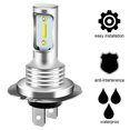 thumbnail image 2 of Kit de conversión de faros delanteros H7 H4 para coche, 650LM, luz antiniebla LED DC 12V-24V, 2 uds., 2 of 4