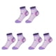 thumbnail image 4 of Eigraketly Calcetines al aire libre Mujeres Hombres Elástico Camping Senderismo Pesca Calcetines que absorben la humedad, rojo y morado claro y M Type1 NO1, 4 of 6