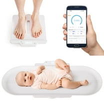 Costway Smart Baby Scale with Detachable Tray for Body Weight & Height Measurement