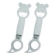 thumbnail image 1 of Paquete de 2 abrebotellas y destapadores manuales para cocina y bar | Abrelatas de fácil agarre para personas mayores y con artritis | Abridor de frascos portátil para fiestas, barbacoas y uso diario, 1 of 2