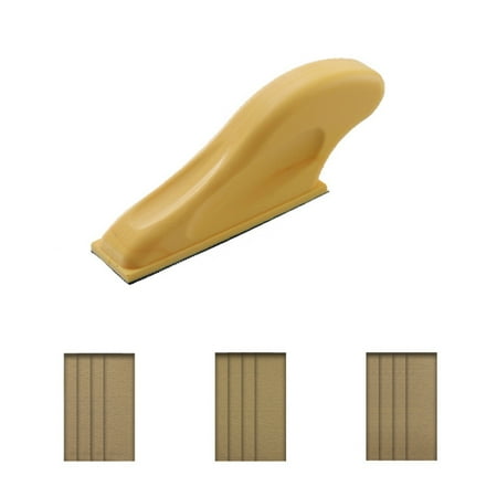 

Grinding Block Sanding Disc Holder Sandpaper Backup-Polishing Hand Sander-Block