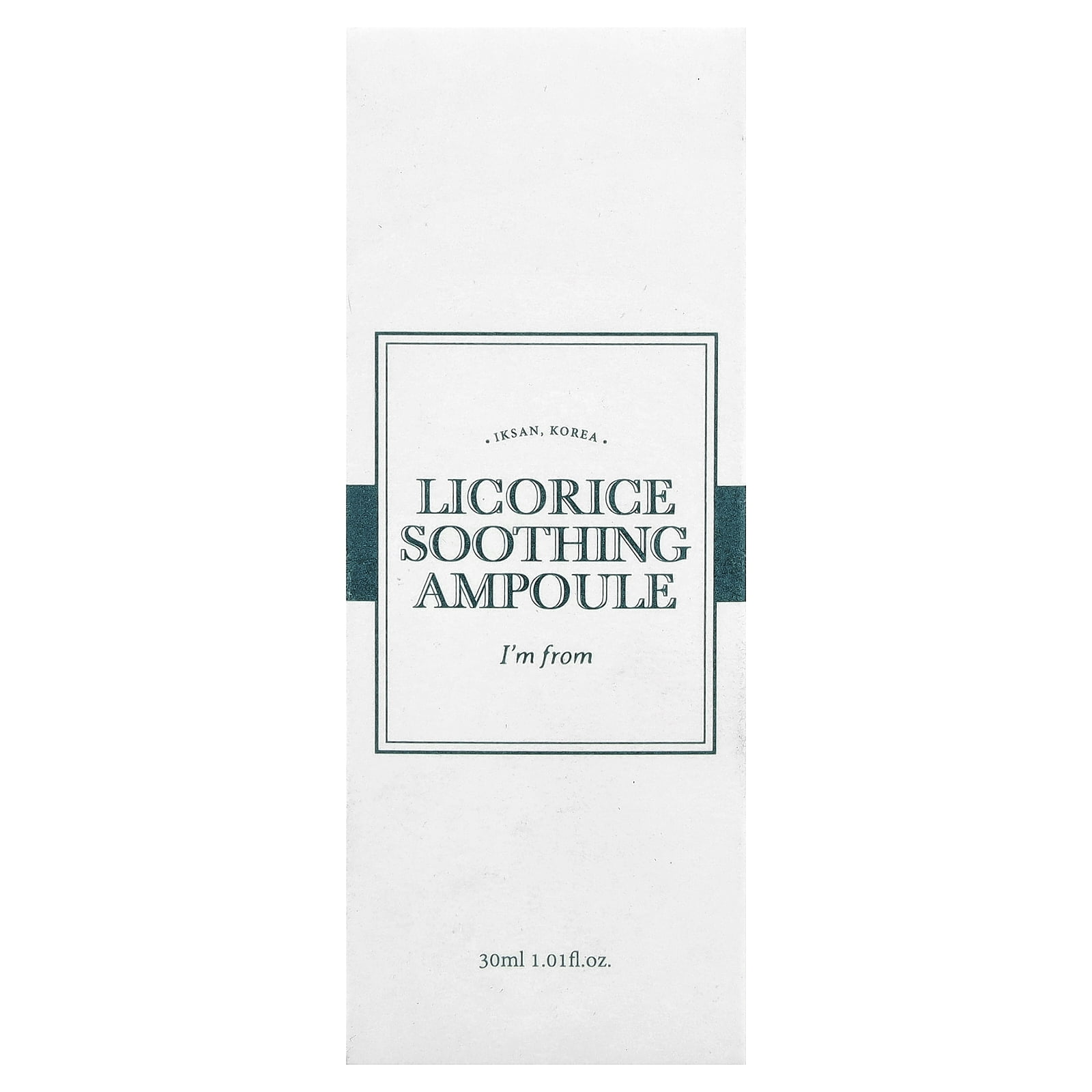 I'm From Licorice Soothing Ampoule, 1.01 fl oz (30 ml)