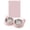Pink A, variant on Kkkded Dog Bowls Double Dog Water and Food Bowls Stainless Steel Bowls with Non-Slip Resin Station, 11.7*5.5*1.6*4in Pet Feeder Bowls for Puppy Medium Dogs Cats