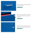 thumbnail image 2 of Space Solutions Classeur Métallique 2 Tiroirs 18 Pouces Bleu Classique, 2 of 8