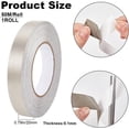 thumbnail image 2 of 50m*20mm Faraday Cloth Tape Double Conductive Fiberglass Fabric Adhesive Tape for EMI Shielding RF Blocking Laptop Cellphone LCD Cable Wire Harness Wrapping Beige DIY, 2 of 8