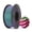 Green&Red&Purple, variant on CaiLab Tri-Color PLA Silk 3D Printer Filament, 1.75mm, for Bambu FDM Printing, 2.2lbs(1KG) Spool,Yellow&Green&Blue