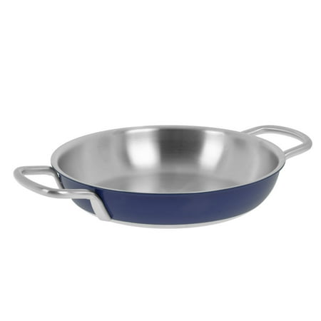 

HUBERT® Roasting Pan 5-Ply Round Blue Stainless Steel - 9 1/2 Dia x 2 H