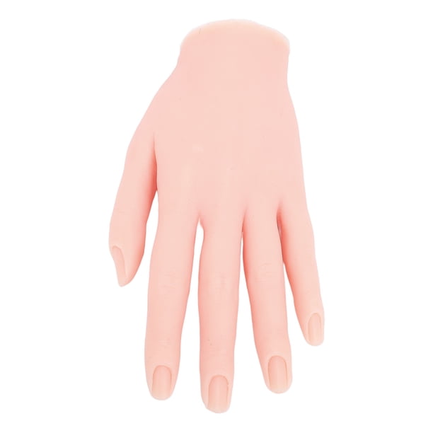 Modelo de Mano de Tamaño Natural, Práctica de Unas en la Mano Engrosada reutilizable para Salón para el Salón