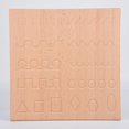 thumbnail image 4 of Material de aprendizaje Montessori, tablero de rastreo de Braille Número 123 juguete de reconocimiento para CUTICAT Tableros de rastreo Montessori, 4 of 8