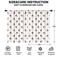 thumbnail image 2 of Blackout Kids Curtains,White Cow Head Pattern Childrens Insulated Curtains Set Of 2,Bedroom Essentials,Toddler Room Decor 42x63in(106x160cm), 2 of 5