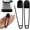 Black, variant on 10 Pcs Large Safety Pins 5 Inch Jumbo Stainless Steel Safety Pins Heavy Duty Huge for Strong Laundry Upholstery Sewing Quilting Key Rings Craft Outdoor (Silver)