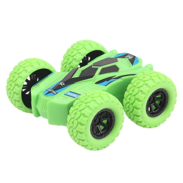 Kids Fun Vehículo Doble Cara Inercia Inastillable Modelo Coche Juguete (verde)