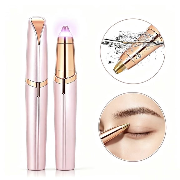 Vruelia New Women's Flawless Brows Facial Hair Remover Electric Eyebrow Trimmer Epilator