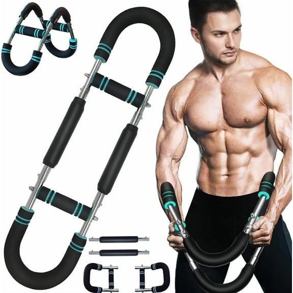 Gorilla Bar, Gorilla Bar for Chest Workout,60-110lb Adjustable Twister Arm Trainer, Detachable Portable Power Twister Bar for Home Workout Equipment