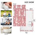 thumbnail image 6 of Yayeee 100% Cotton Hand Towels for Bathroom 16" x 28" Soft Absorbent Kitchen Towel, Bunny Love Blooms, 6 of 7