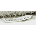 thumbnail image 3 of Inspirational Pendant Two Charm Graffiti Necklace Silver, Rose Gold, 3 of 5