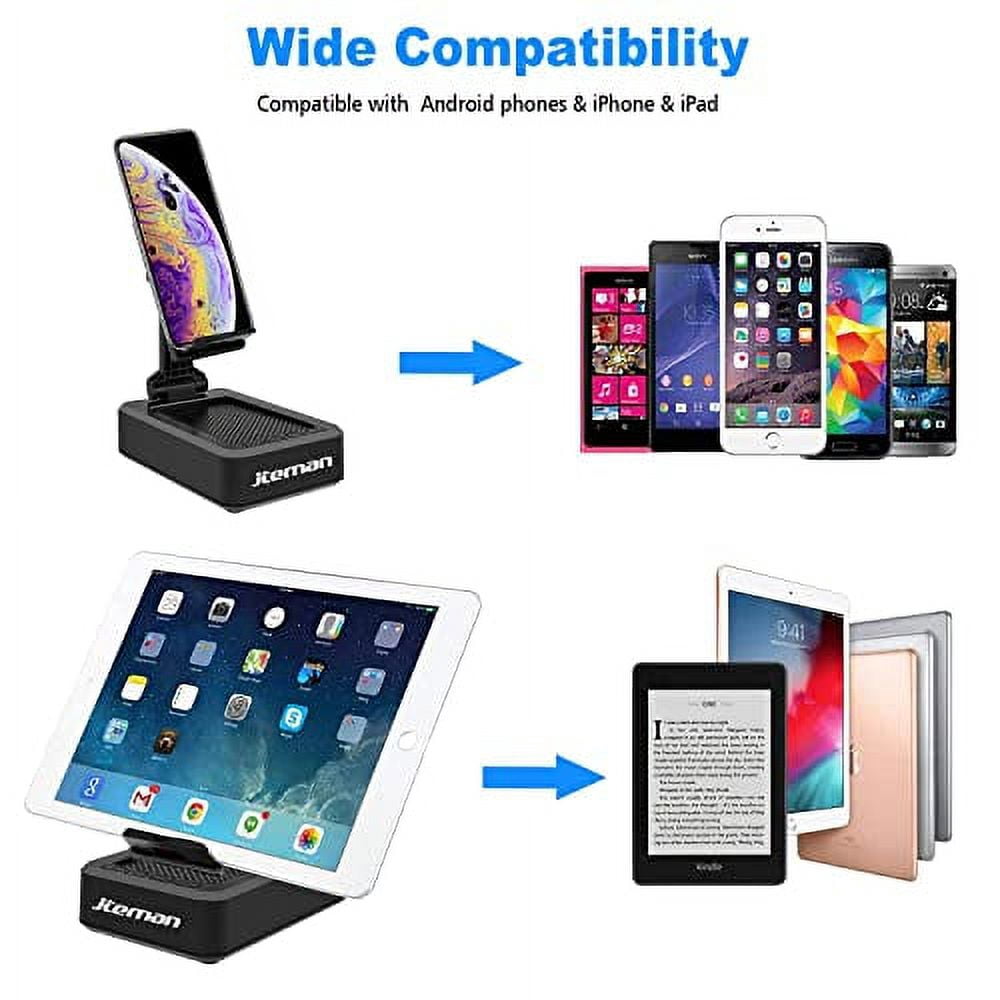 Cell Phone Stand with Wireless Bluetooth Speaker