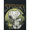 thumbnail image 2 of Peanuts Womens (Jrs) Sequin Snoopy Mummy Halloween Sweat Shirt Sweatshirt Small, 2 of 2