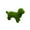 B, variant on Dog Topiary Lawn Figurine 6.9 Inch Green Flocked Simulated Puppy Ornament Faux Moss Covered Garden Decor for Outdoor Patio Yard Display
