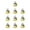 F, variant on Bulk 10 Panda Charm Adorable Cartoon Shaped Pendant for Handmade Accessories Jewelry Supplies Alloy Accessory