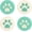 Spring Green, variant on GeekShare Cat Paw Xbox One Thumb Grips, Thumbsticks Cover Set for Xbox X/S Controller Yellow & Purple