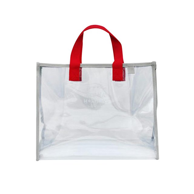 Bolsa Transparente Para Exteriores, Bolsa De Piscina, Bolsa De Mano De Gran Capacidad, Bolsa De Natación Portátil, Bolsa De Playa Transparente Para Viaje, Estuche De Cosméticos qarigey OD014690-02