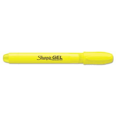Sharpie Accent Gel Highlightes, Fluorescent Yellow, 2 Highlighters