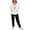 White, variant on tarylea Sweatsuits Women 2 Piece Outfit Long Sleeve Full Zipper Hoodie Jackets Cinch Bottom Elastic Waist Joggers Casual Fall Tracksuit