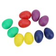 thumbnail image 1 of 10 piezas de mini huevos musicales, agitadores de huevos de plástico coloridos, instrumento musical de percusión, juguete, 1 of 5