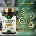 thumbnail image 4 of Suplemento de L-Arginina 1500 mg Nature's Nutrition 120 cápsulas, 4 of 9