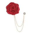 thumbnail image 4 of Broche de flor de boda Yuyangstore Broche, 4 of 8