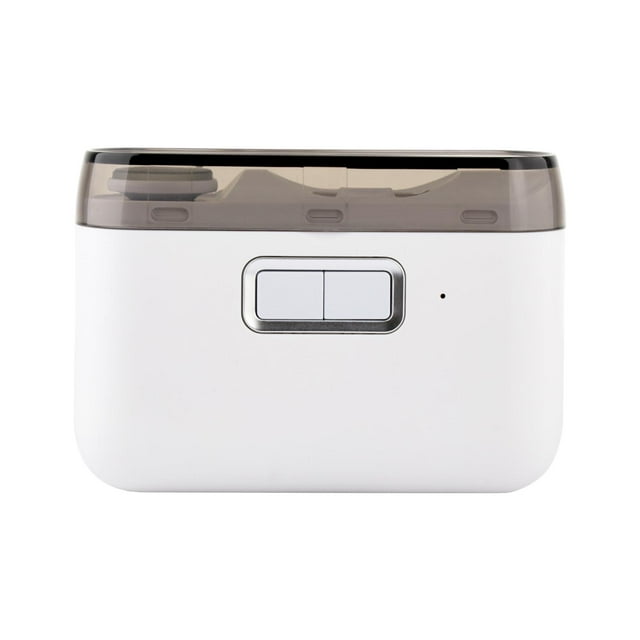 Cortauñas eléctrico 2 en 1 con LED, de uñas profesional, cortauñas automático de 2 velocidades para mujeres, hombres, adultos y niños