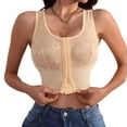 thumbnail image 2 of Women's Plus Size Front-Close Longline Wireless Posture Bra, 2 of 5